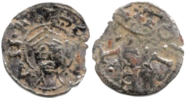 Imagen de la moneda Tipo 6. Meaja del Busto Godo