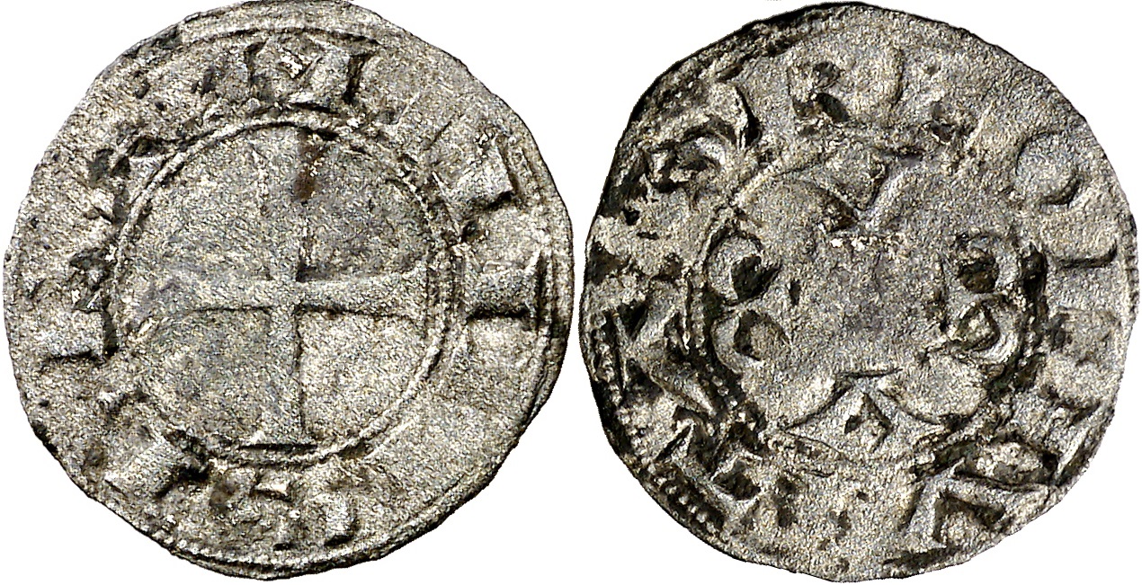 Imagen de la moneda Tipo 19. Dinero alfonsino del Comienzo y del Fin