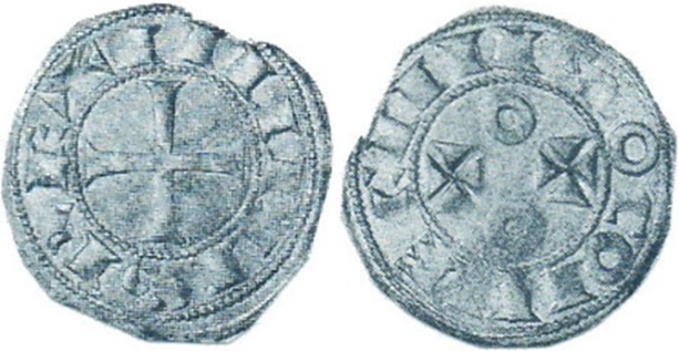 Imagen de la moneda Tipo 20. Emisión Real excepcional Segoviana, de vinculación eclesiástica