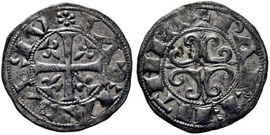 Imagen de la moneda Tipo 20. Privilegio de la Catedral de Palencia: Dinero de los Capiteles de la Cripta de San Antolín