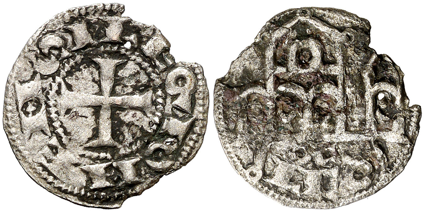 Imagen de la moneda Tipo 41. Dinero de la Catedral Primitiva de León