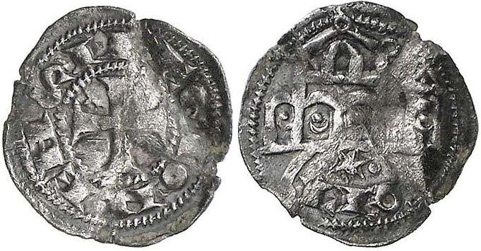 Imagen de la moneda Tipo 42. Meaja de la Catedral Primitiva de León