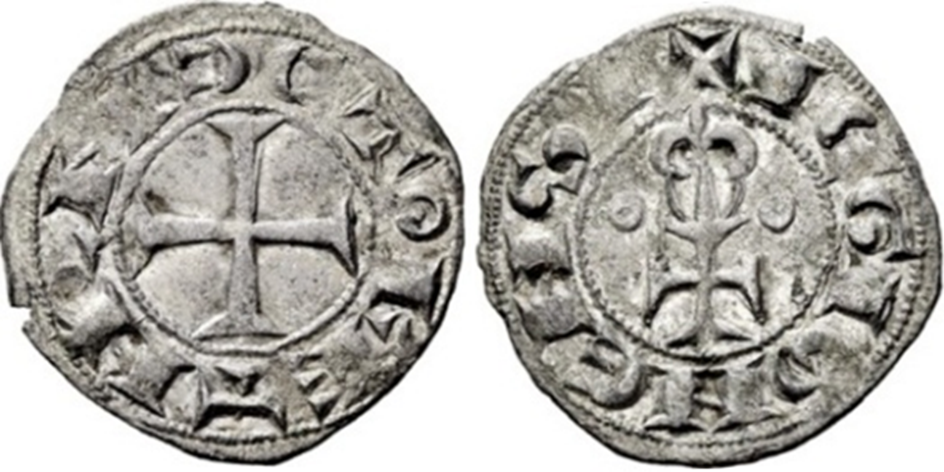 Imagen de la moneda Tipo 46. Dinero de Aros Pendientes