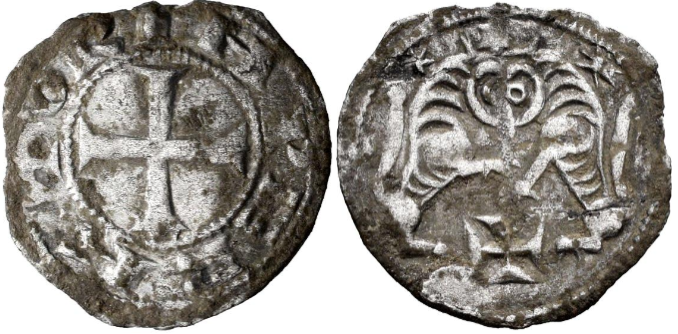 Imagen de la moneda Tipo 54. Meaja de los Leones Unicéfalos