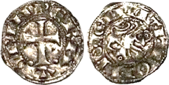 Imagen de la moneda Tipo 67. Meaja de Cruz Latina del Emperador de León