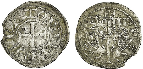 Imagen de la moneda Tipo 77. Meaja de los Leones Espaldados