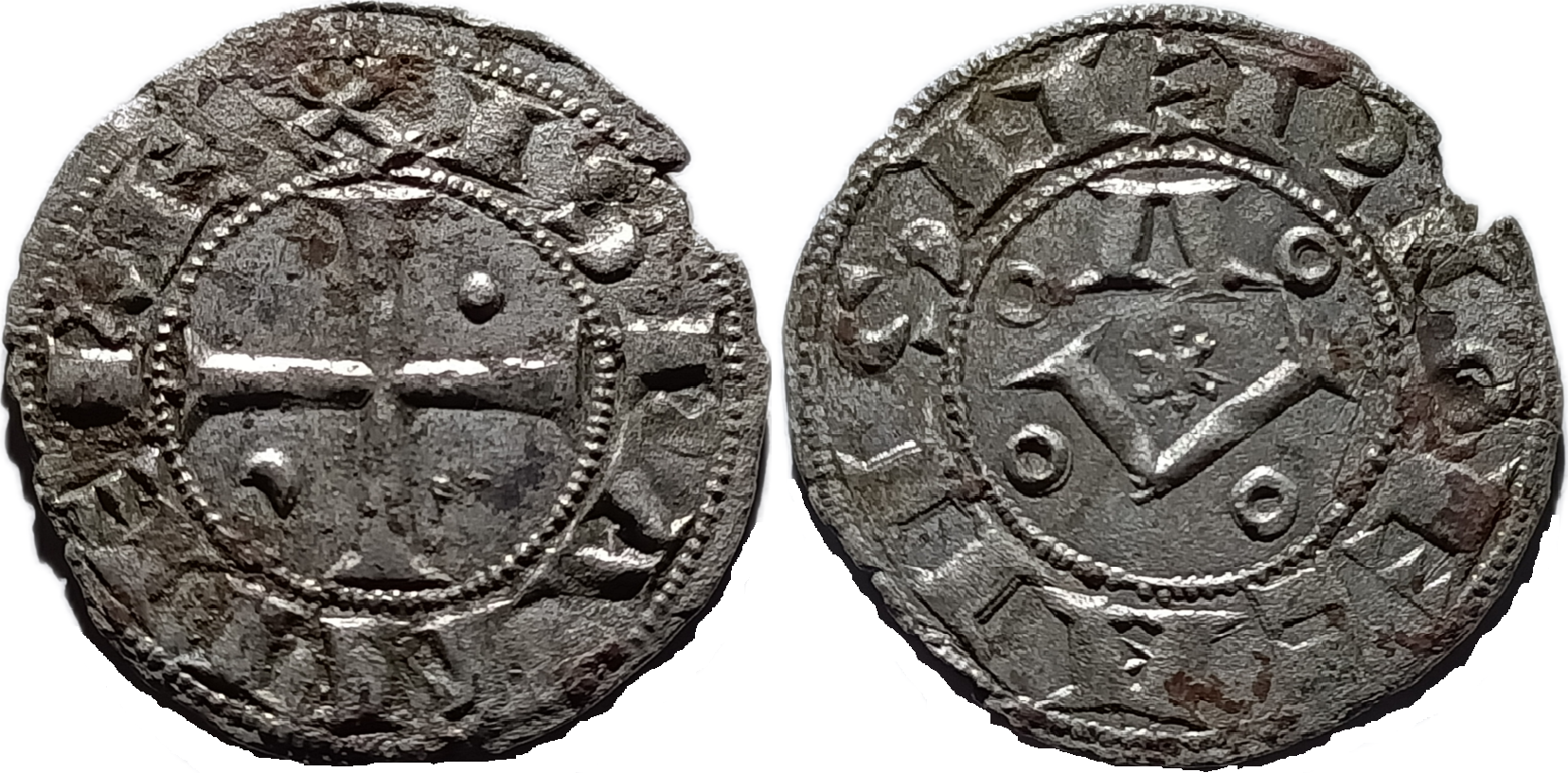 Imagen de la moneda Tipo 112. Dinero del “Rex Ispanie”