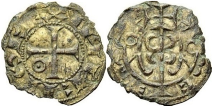 Imagen de la moneda Tipo 113. Dinero del Candelero