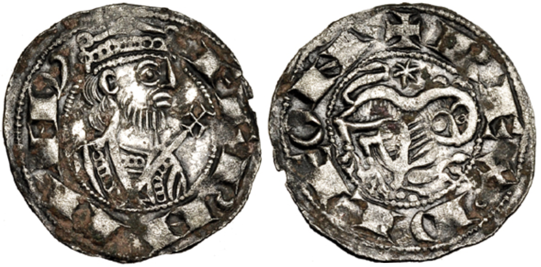 Imagen de la moneda Tipo 3. Dinero de Fernando, el “Dominador de León”