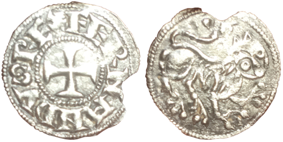 Imagen de la moneda Tipo 31. Dinero leonés del rey Fernando