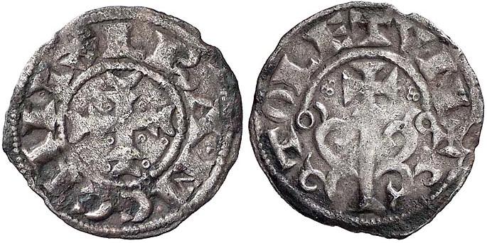 Imagen de la moneda Tipo 1. Dinero de la Era Hispánica