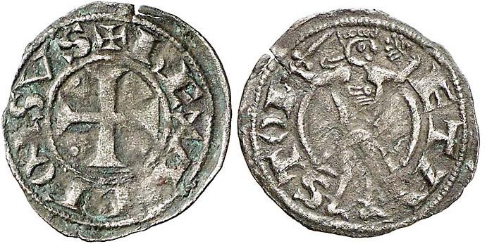 Imagen de la moneda Tipo 5. Dinero de la Libertad del Rey Alfonso