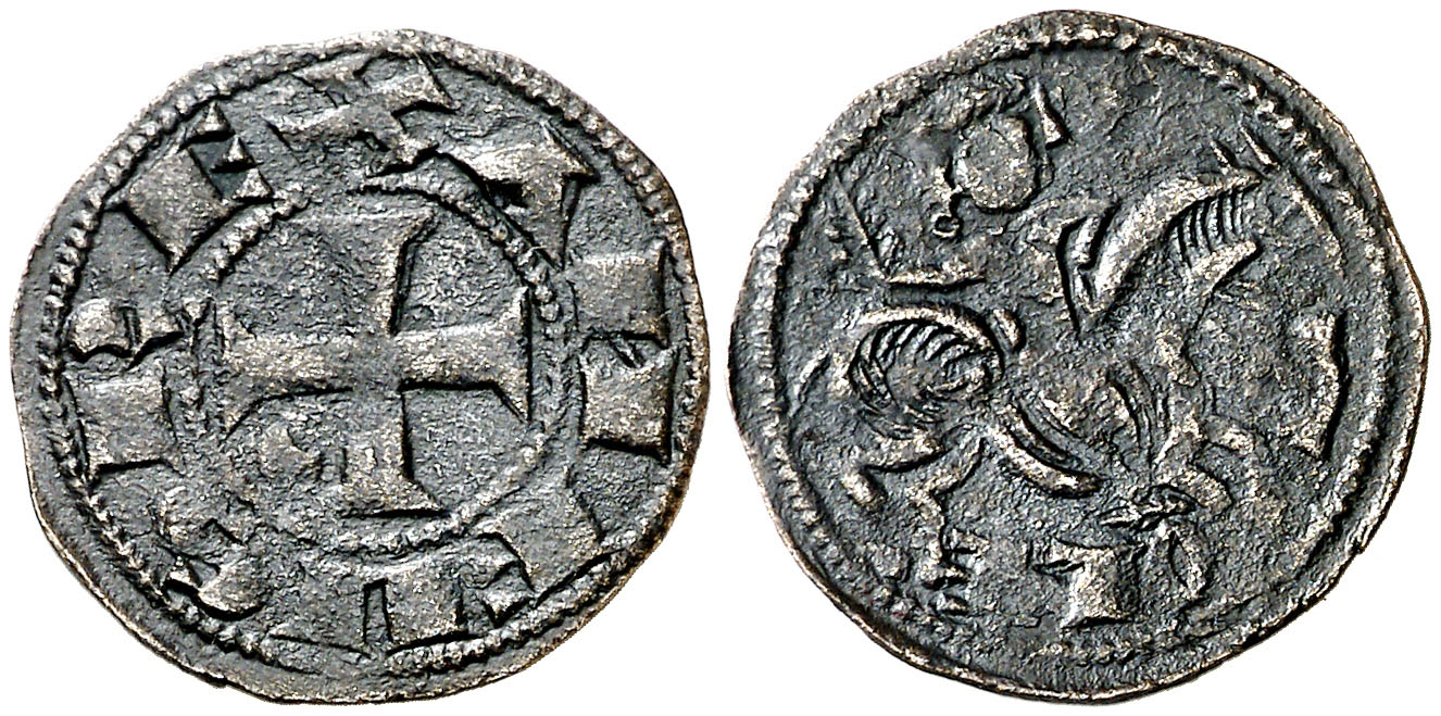 Imagen de la moneda Tipo 7. Dinero de Alfonso, el Rey Pacífico