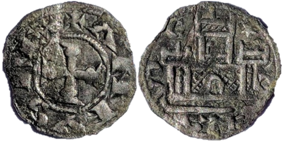 Imagen de la moneda Tipo 19. Meaja del Castillo de Tres Torres