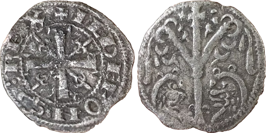 Imagen de la moneda Tipo 1. Dinero de la Curia de León