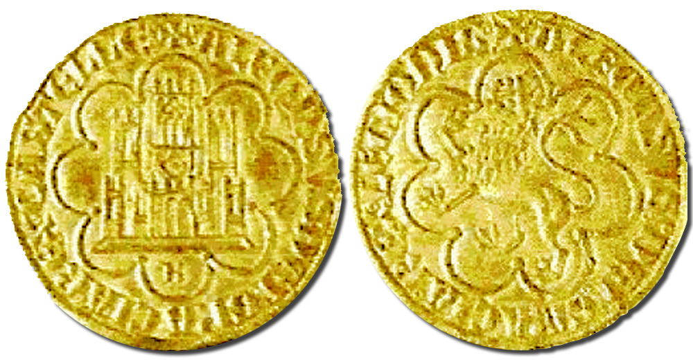 Imagen de la moneda Tipo 9. Medio Maravedí Alfonsí de Oro