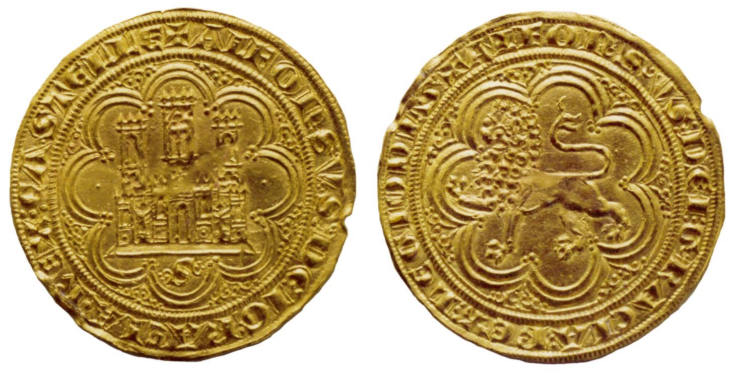 Imagen de la moneda Tipo 16. Segundo Maravedí Alfonsí de Oro