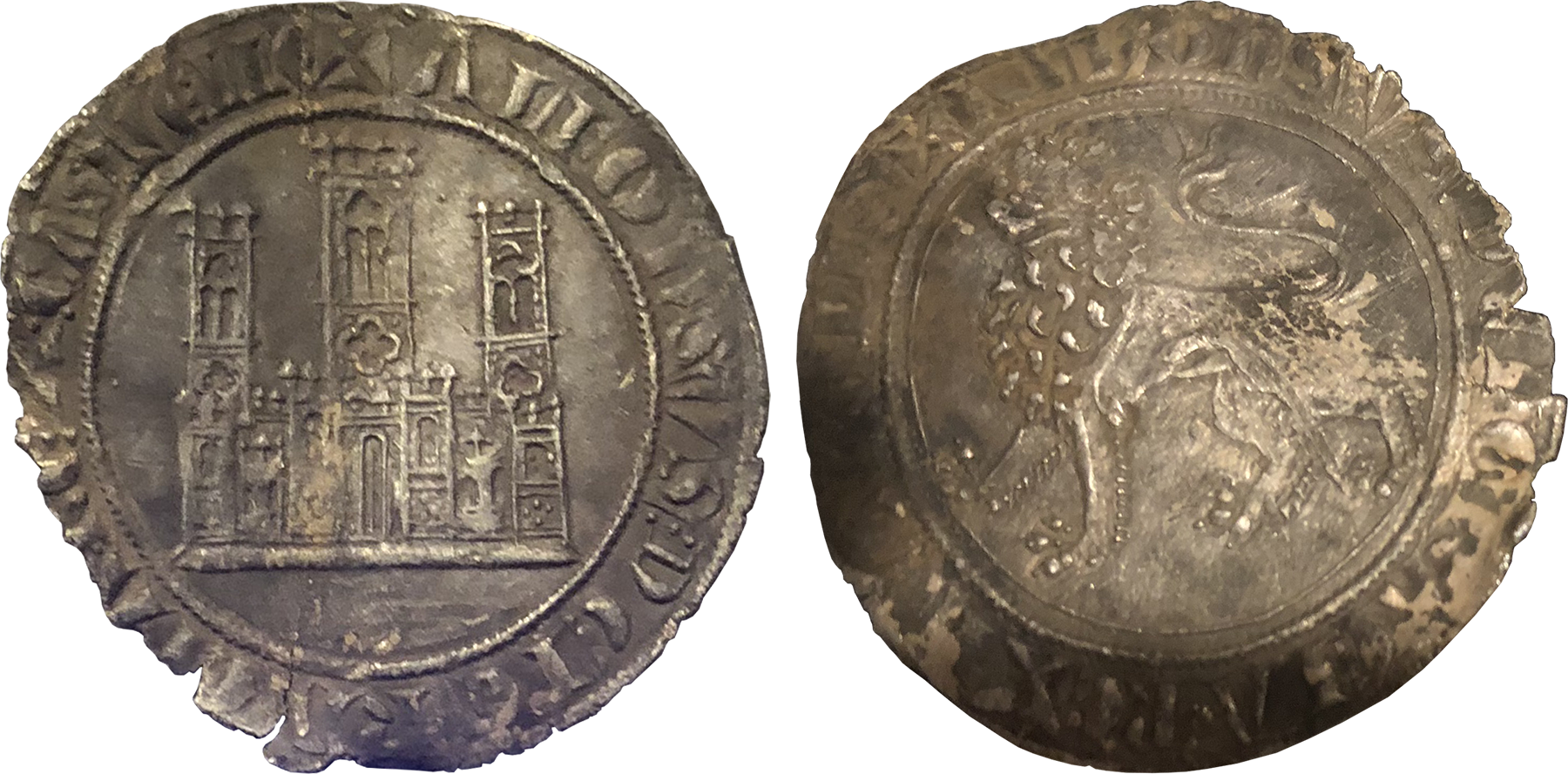 Imagen de la moneda Tipo 17. Segunda “Moneda de Plata” Alfonsí