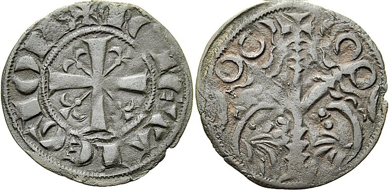 Imagen de la moneda Tipo 2. Dineros “salamanqueses”