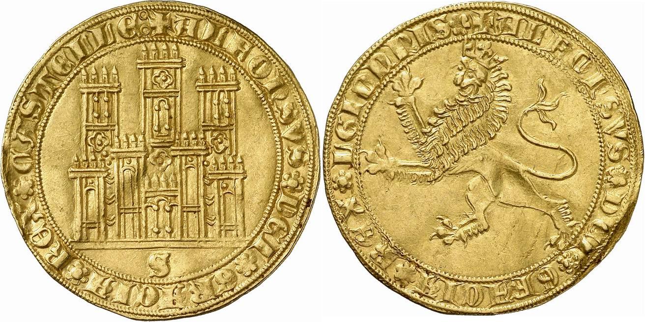 Imagen de la moneda Tipo 6. Dobla de oro de a 35 maravedís de la Batalla del Salado