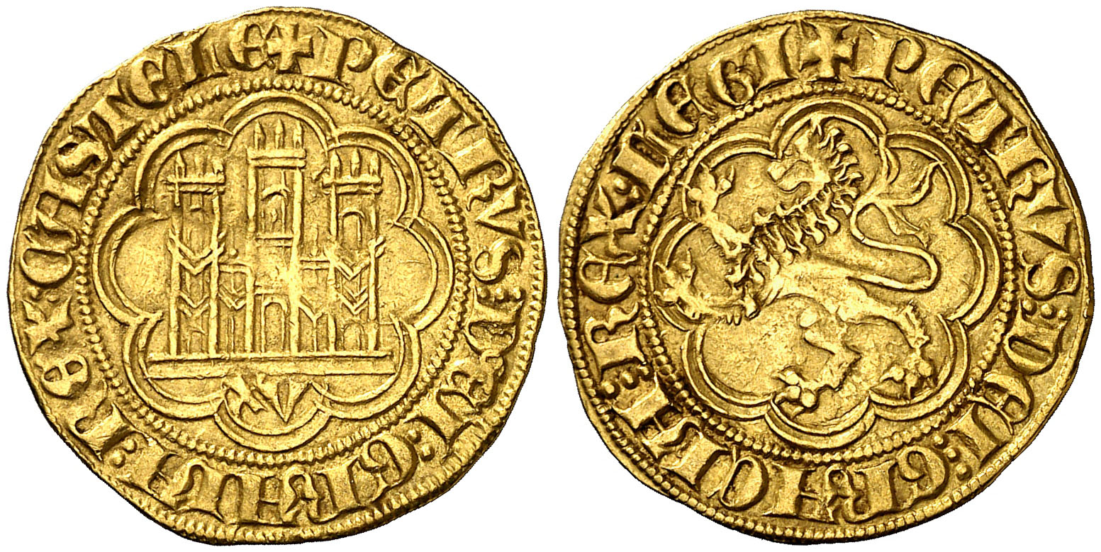 Imagen de la moneda Tipo 4. Dobla Castellana de oro de a 15 maravedís