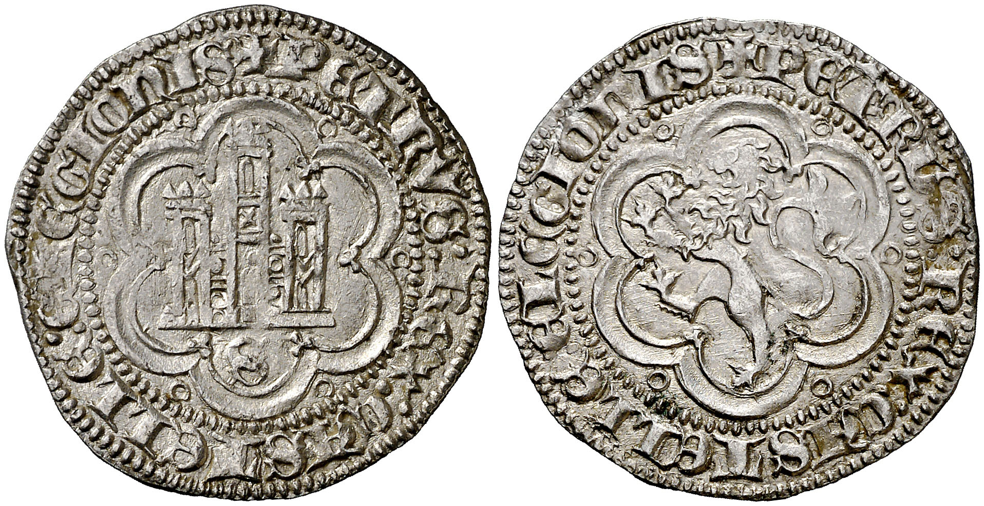 Imagen de la moneda Tipo 8. Moneda de vellón de a 2 maravedís