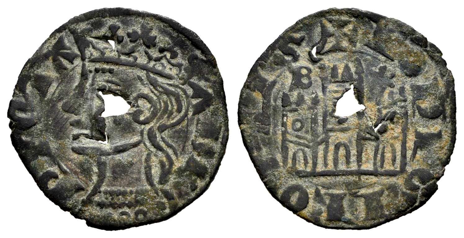 Imagen de la moneda Tipo 2. Dinero Cornado de “A de Picta Podigironis”