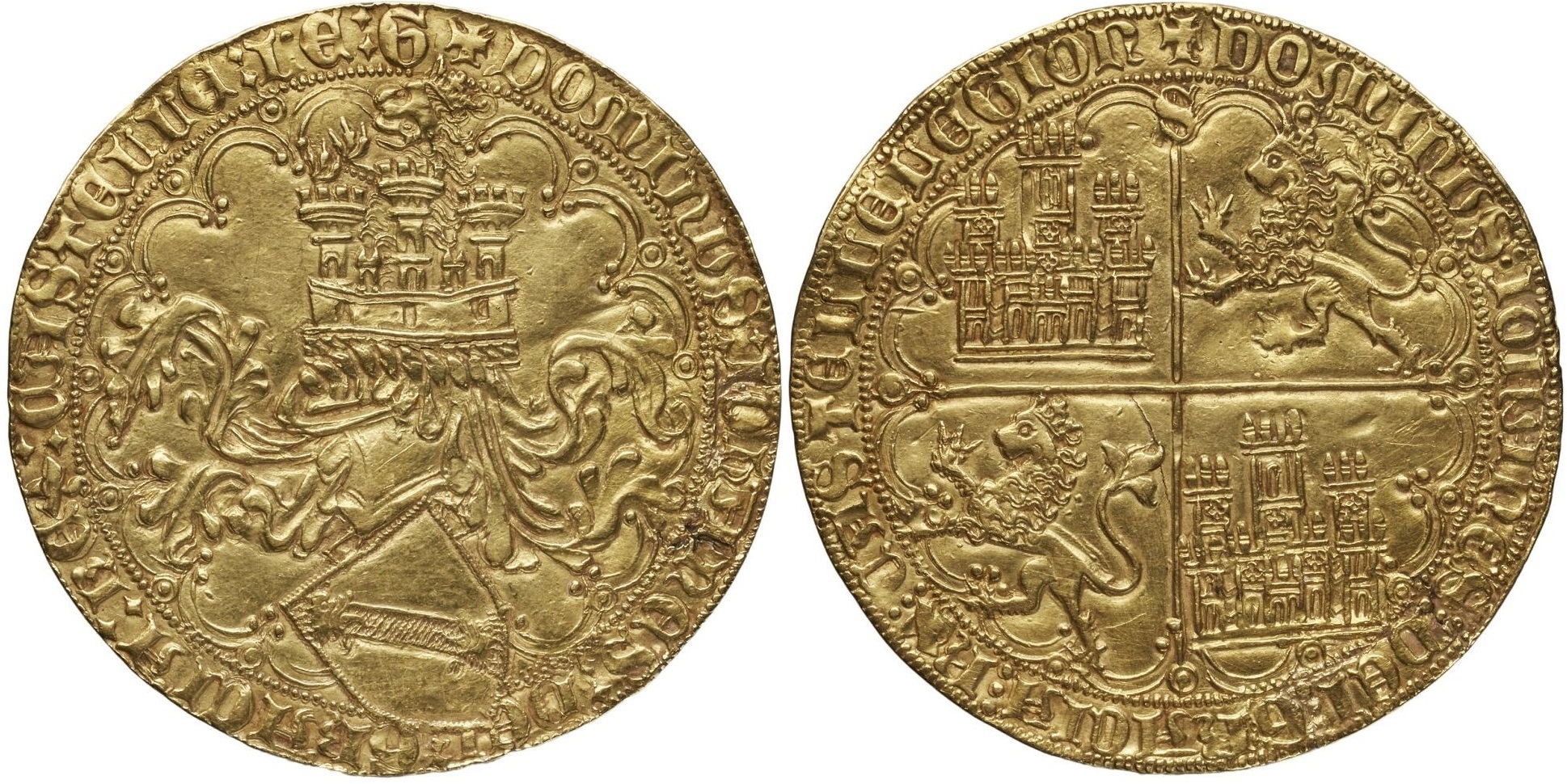 Imagen de la moneda Tipo 10. Gran dobla de yelmo de a 10 doblas