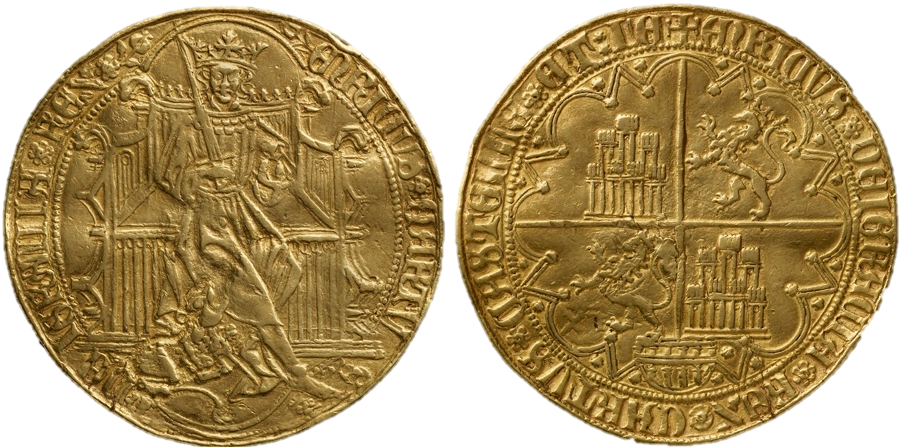 Imagen de la moneda Tipo 6. Enrique de oro de a 20 Enriques