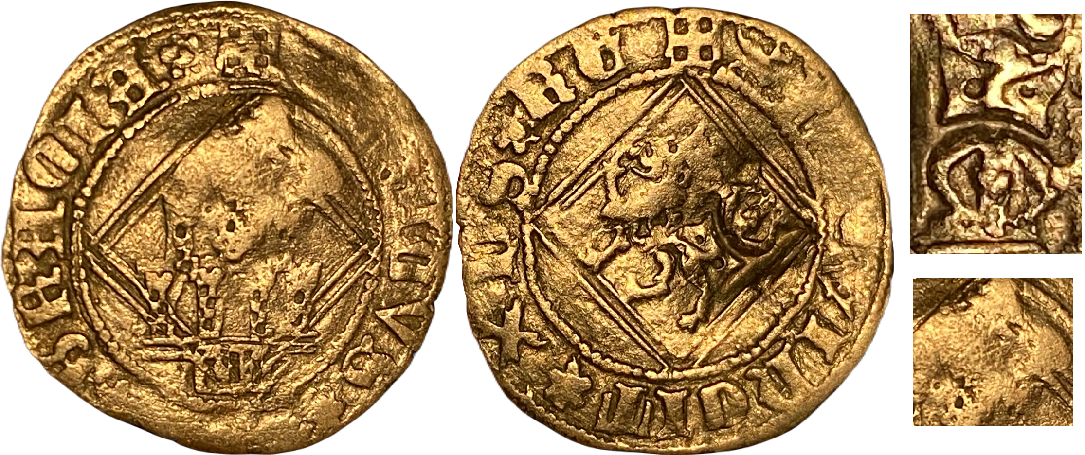 Imagen de la moneda Contramarcas Letras (1475-1504)