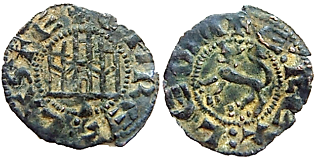 Tipo 1. Atribuido al Infante Enrique, el Senador. Dinero de “E Rex Caste/E Rex Legio” - Imagen 18