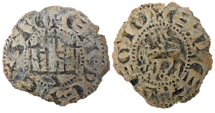 Tipo 1. Atribuido al Infante Enrique, el Senador. Dinero de “E Rex Caste/E Rex Legio” - Imagen 20