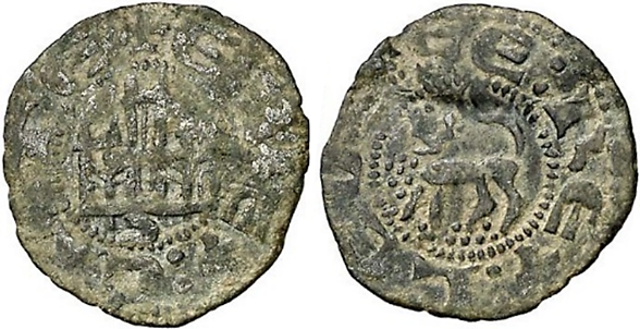 Tipo 1. Atribuido al Infante Enrique, el Senador. Dinero de “E Rex Caste/E Rex Legio” - Imagen 4