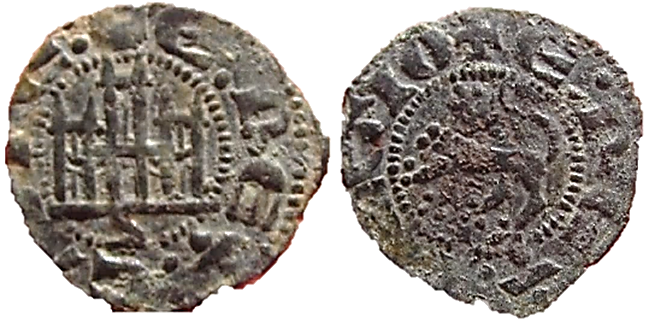 Tipo 1. Atribuido al Infante Enrique, el Senador. Dinero de “E Rex Caste/E Rex Legio” - Imagen 5