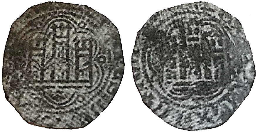 Tipo 1. Blanca de vellón de Castillo y León en orla polilobulada - Imagen 65