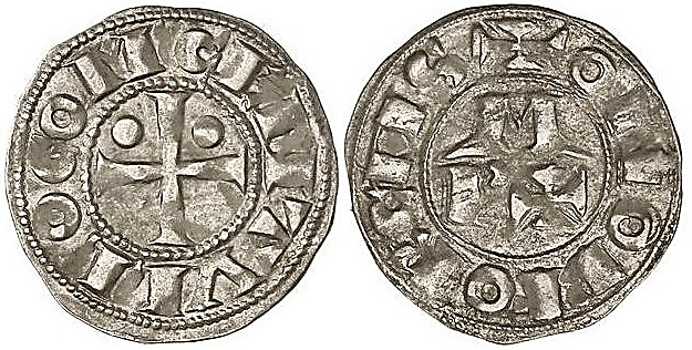 Tipo 1, de Bearn. Dinero del Vizconde Céntulo V de Bearn, utilizado en el reino de Aragón - Imagen 3