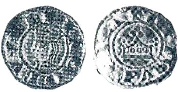 Tipo 1 del Rey Jaime II de Aragón. Dinero del rey “Iacobvs de Murcia” - Imagen 1