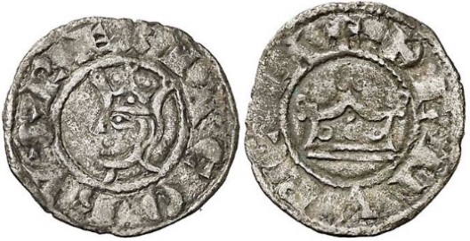 Tipo 1 del Rey Jaime II de Aragón. Dinero del rey “Iacobvs de Murcia” - Imagen 3