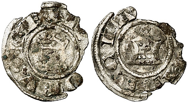 Tipo 1 del Rey Jaime II de Aragón. Dinero del rey “Iacobvs de Murcia” - Imagen 7