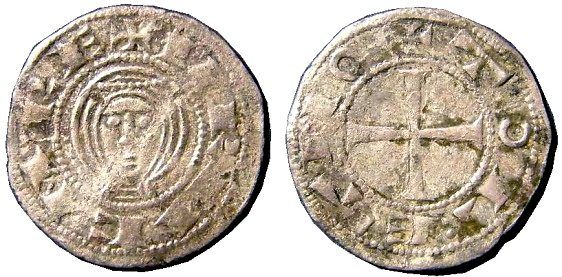 Tipo 1. Dinero de Busto toledano de frente - Imagen 11