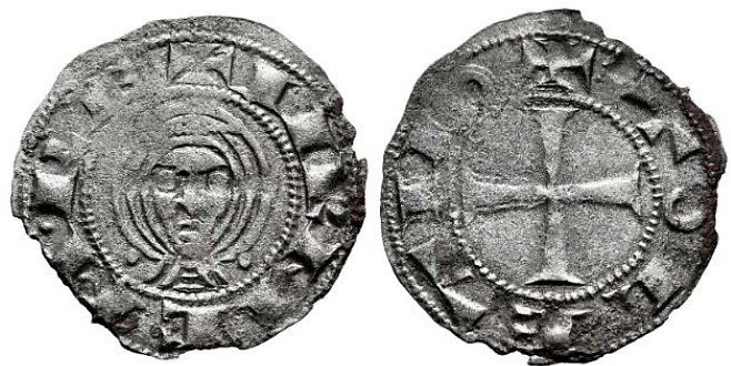 Tipo 1. Dinero de Busto toledano de frente - Imagen 15