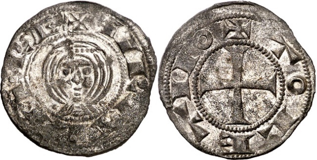 Tipo 1. Dinero de Busto toledano de frente - Imagen 16