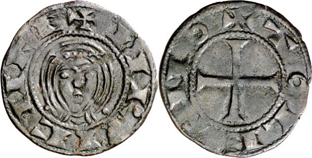 Tipo 1. Dinero de Busto toledano de frente - Imagen 17