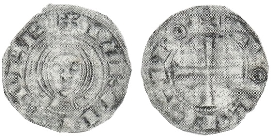 Tipo 1. Dinero de Busto toledano de frente - Imagen 29