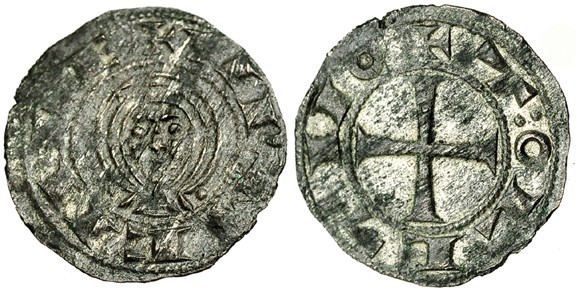 Tipo 1. Dinero de Busto toledano de frente - Imagen 31