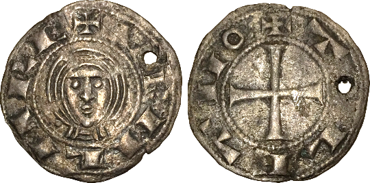 Tipo 1. Dinero de Busto toledano de frente - Imagen 34