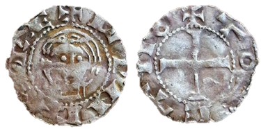 Tipo 1. Dinero de Busto toledano de frente - Imagen 38