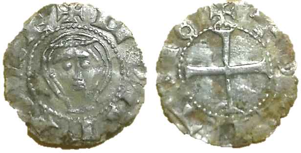 Tipo 1. Dinero de Busto toledano de frente - Imagen 39