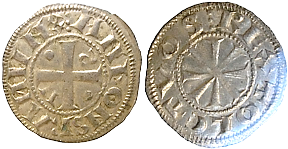 Tipo 1. Dinero de Cruz Bautismal - Imagen 10