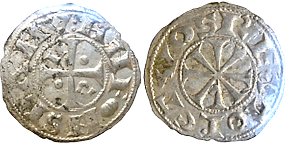 Tipo 1. Dinero de Cruz Bautismal - Imagen 12